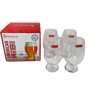 Spiegelau American Wheat Beer Glasses Set of 4
